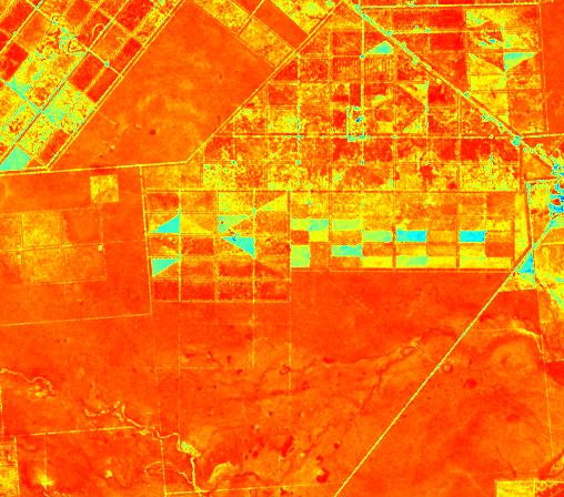 Combination of bands for highlights- remote  sensing