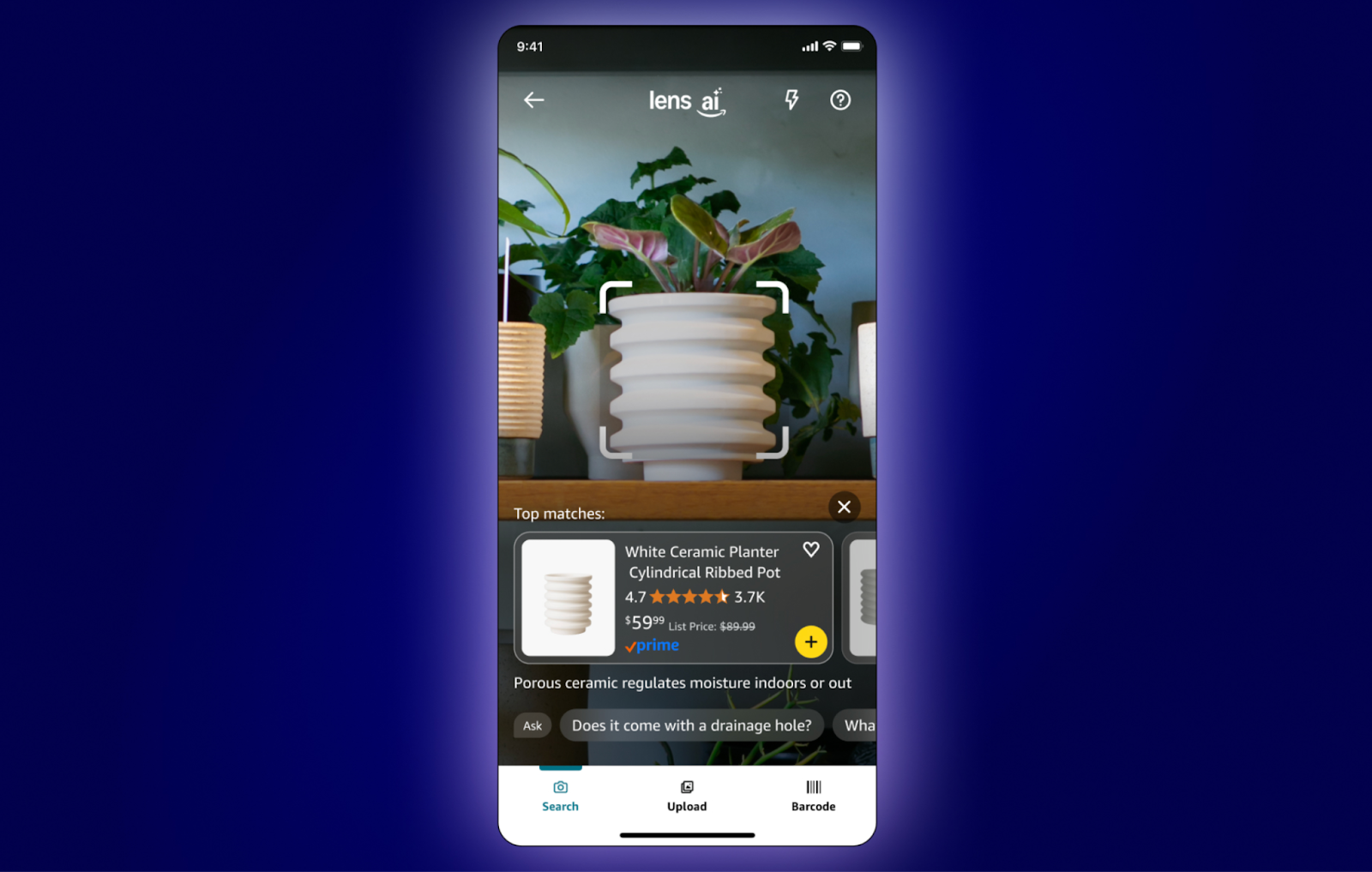 Amazon lens AI - Product matching