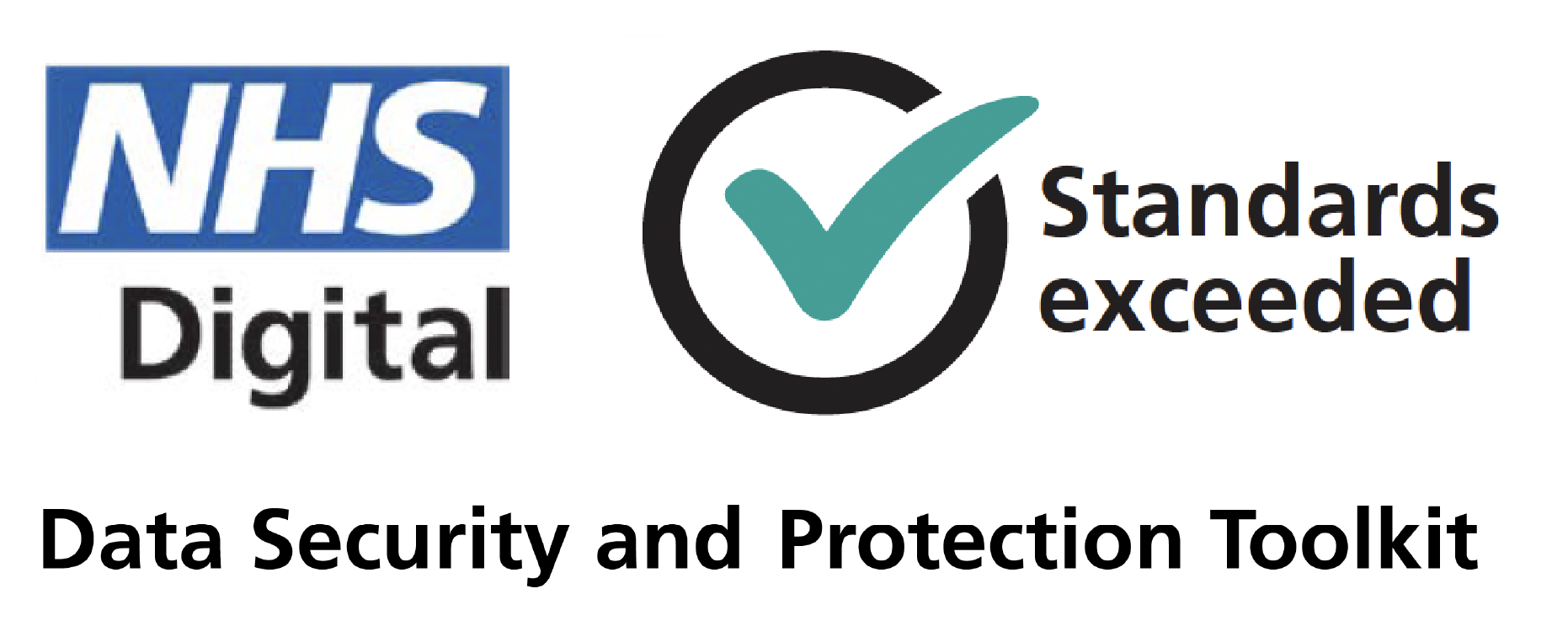 NHS Data Security and Protection toolkit certification badge