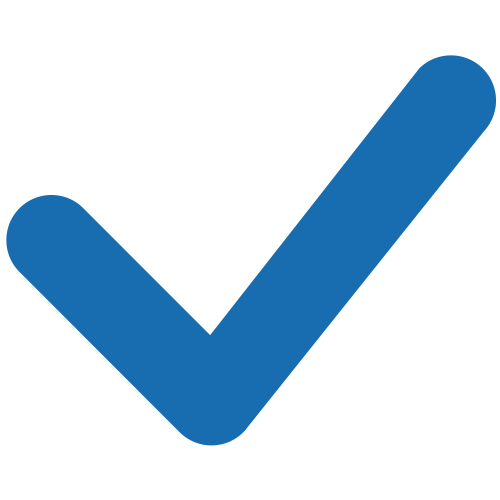 Blue Check Icon