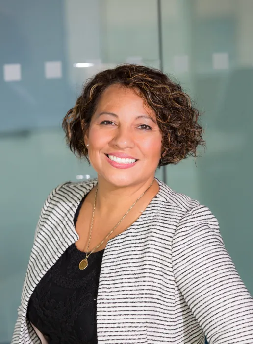 Picture of a woman smiling