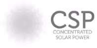 Concentrated Solar Power (CSP) logo.