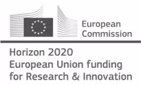 Horizon 2020 European Union funding for Research & Innovation logo.