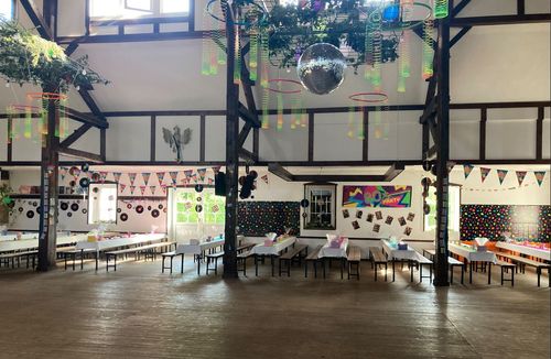 Schützenhalle innen 80ties 2