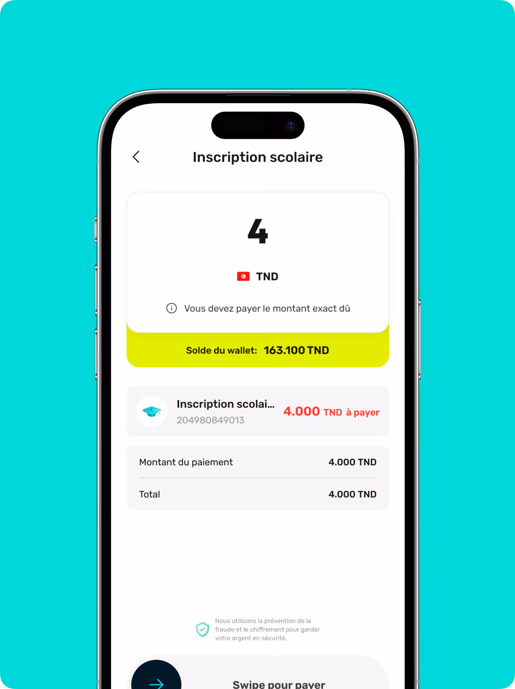 Mobile mockup