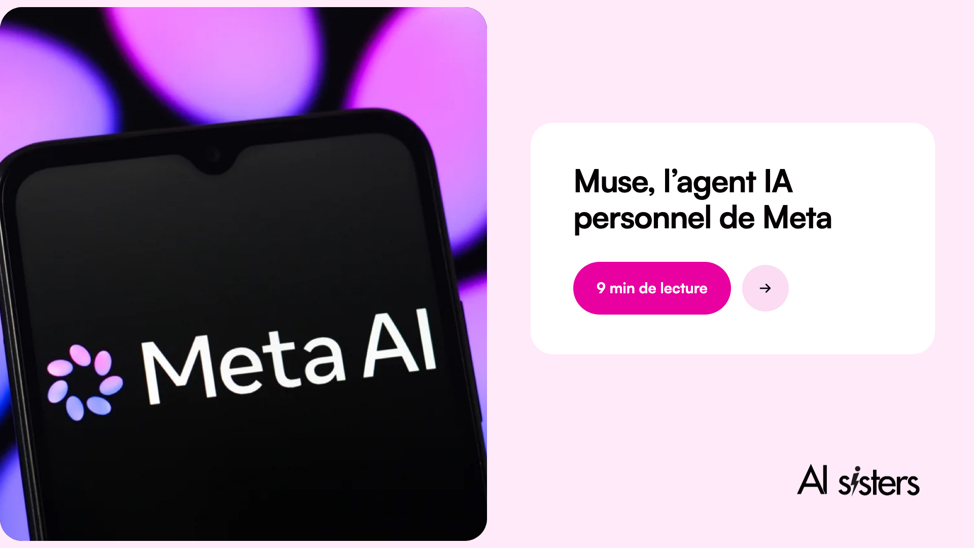 Muse, l’agent IA personnel de Meta : faut-il s’y intéresser en entreprise ?