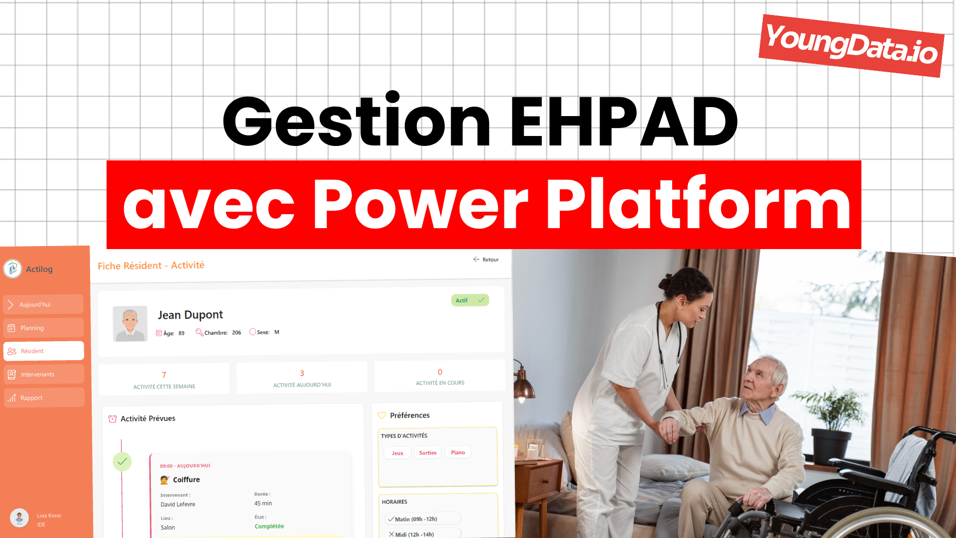 Gestion EHPAD avec Power Platform : simplifier le quotidien et sécuriser la qualité