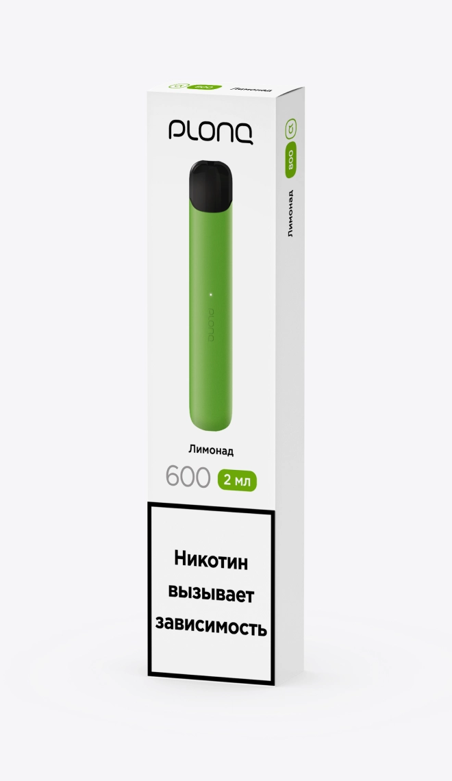 Одноразовая электронная сигарета на 600 затяжек со вкусом "Лимонад"
