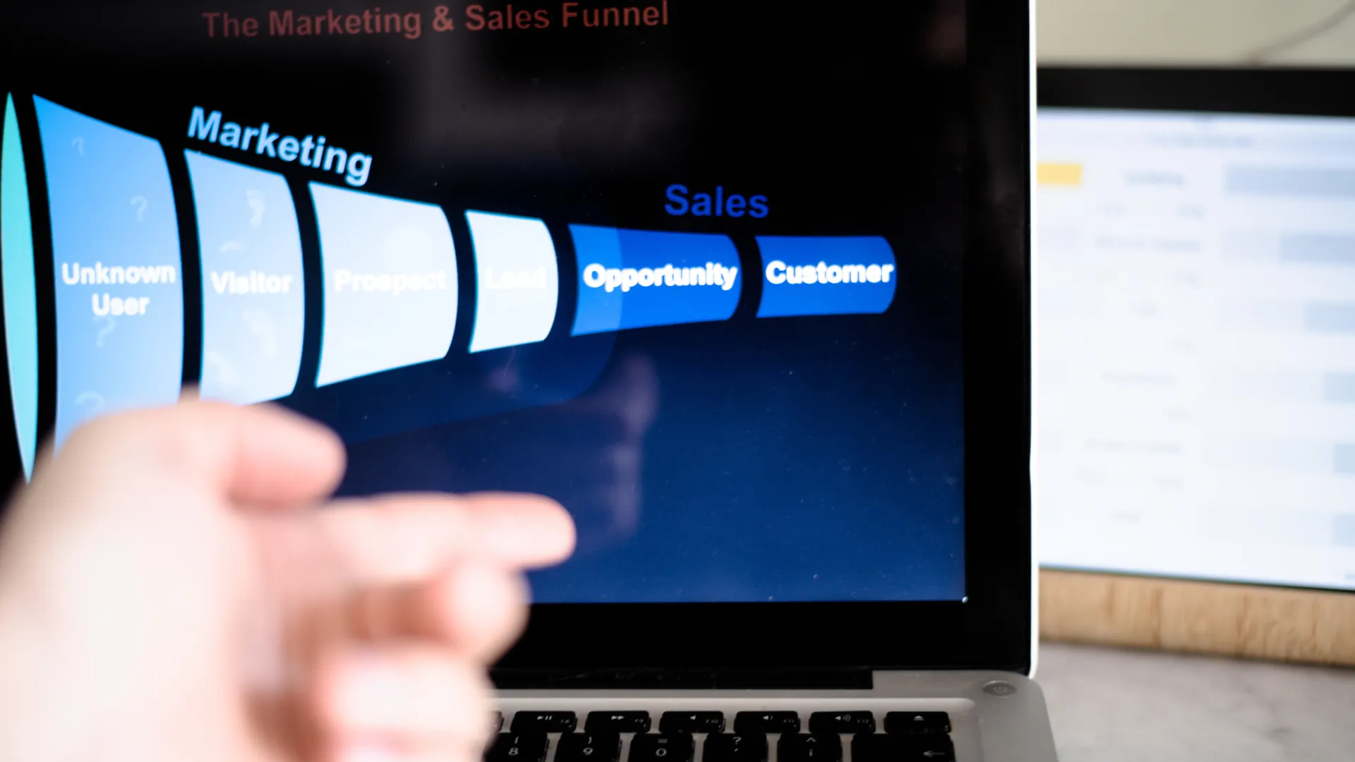 Conversion funnel optimization illustration