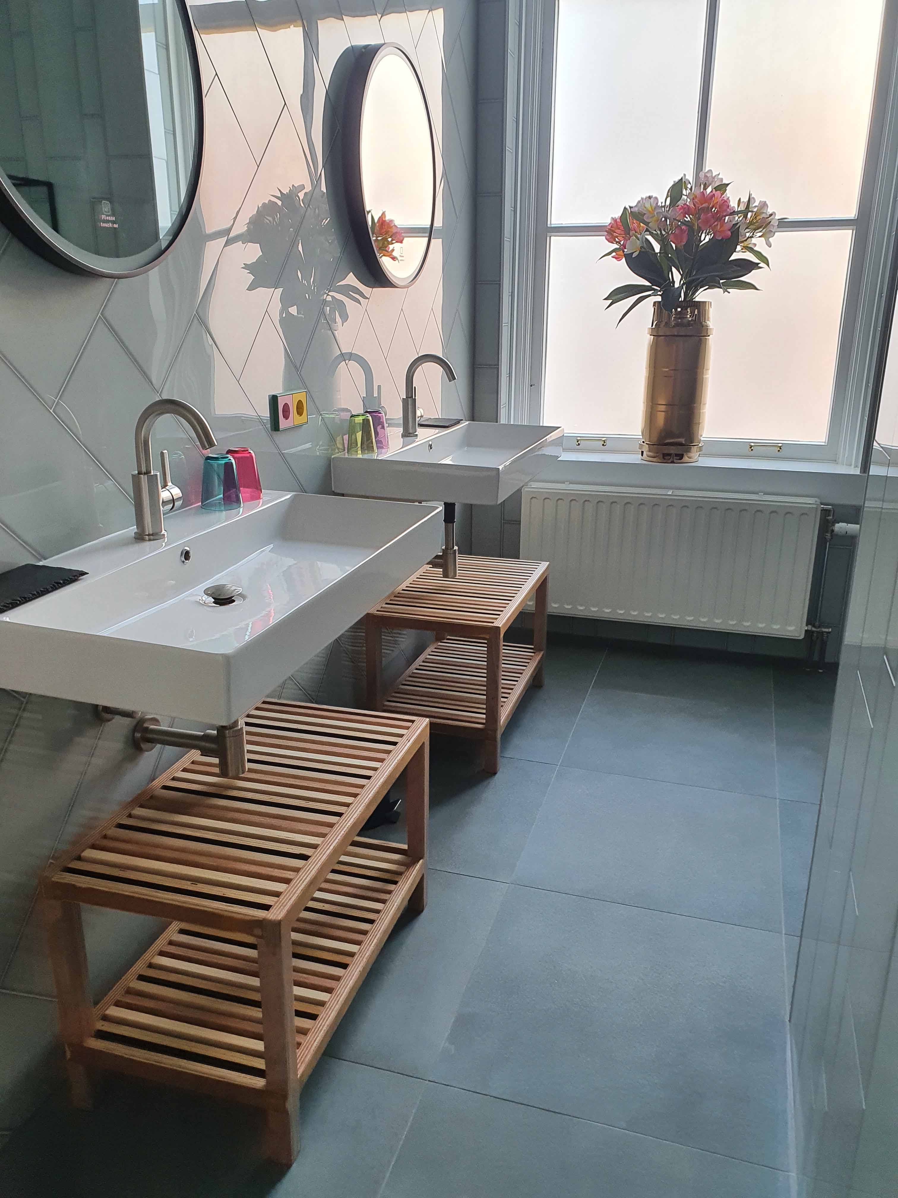Hospitality Cabinets, towel racks