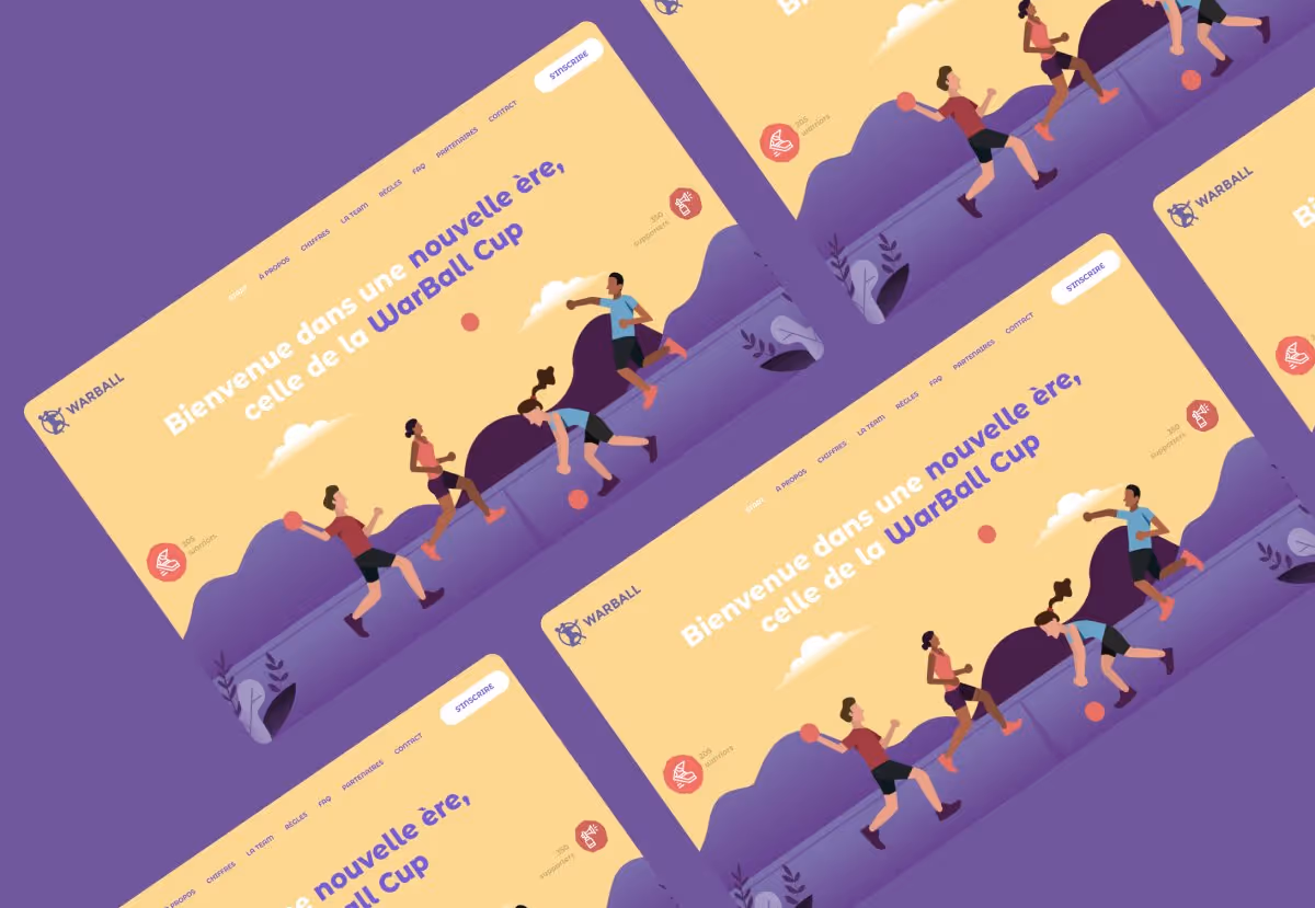 Webmastering sur le Wordpress Warball Cup