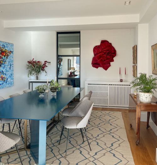 Renovación Integral y Diseño Ecléctico en un Piso de 280m² en Madrid