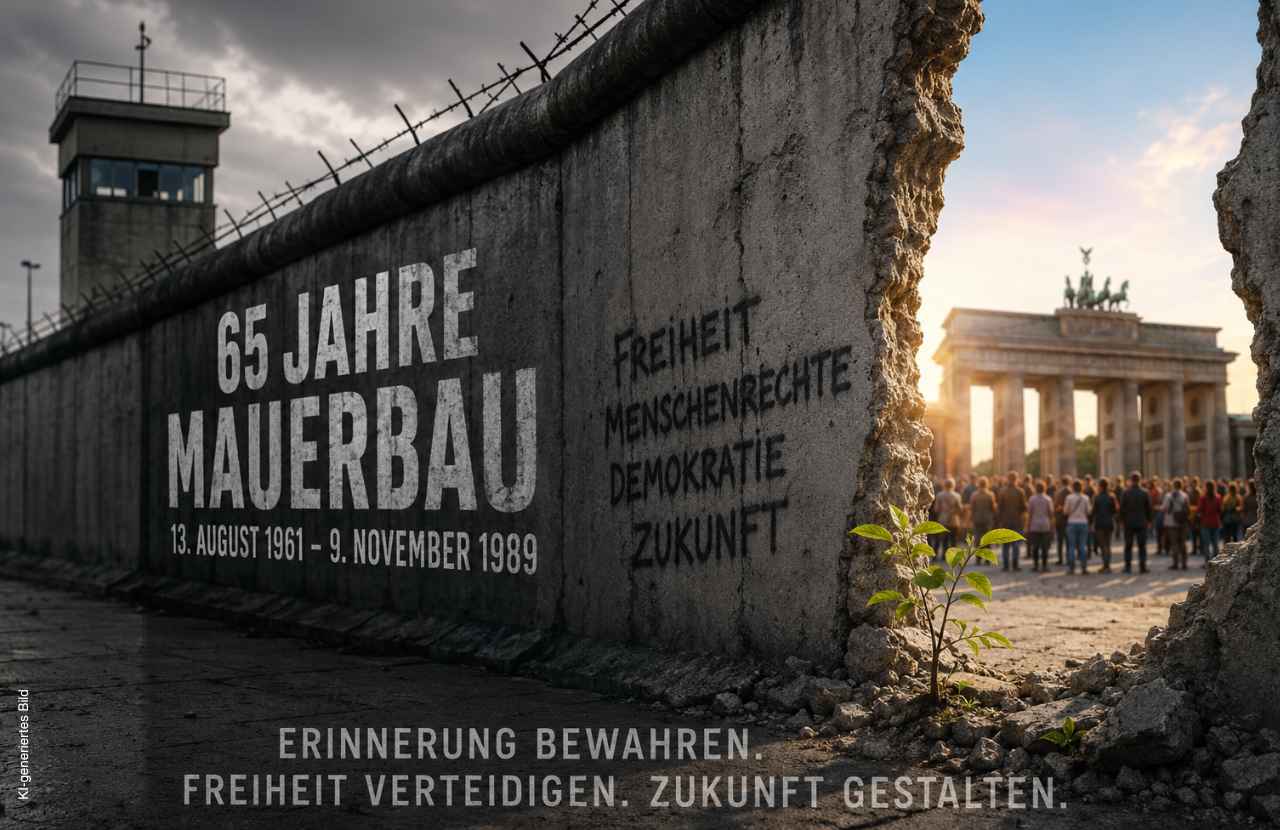 Mauer mit Loch - Blick auf Brandenburger Tor