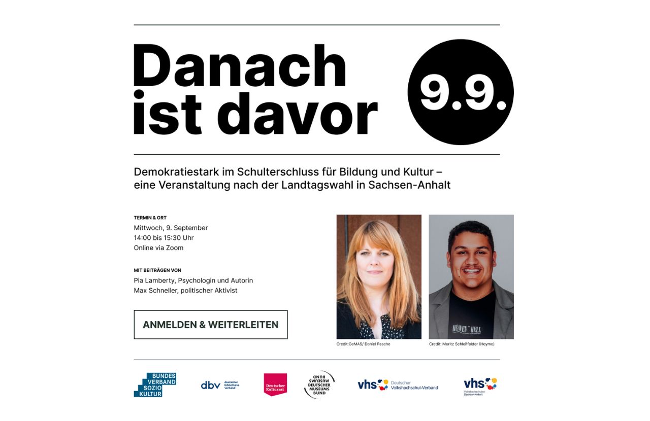Bild zur Veranstaltung "Danach ist davor"