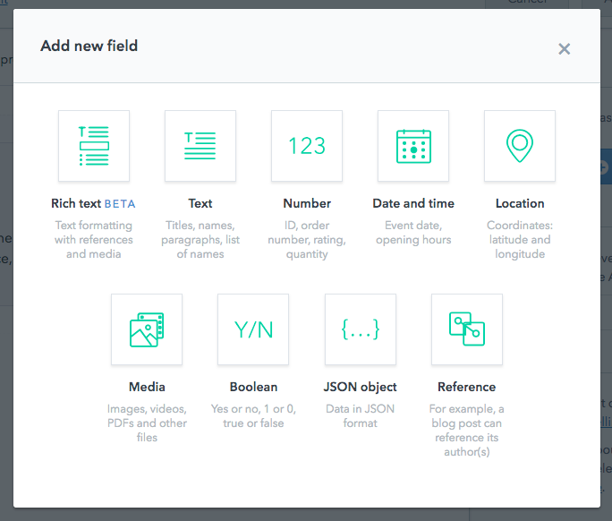 add new field screenshot
