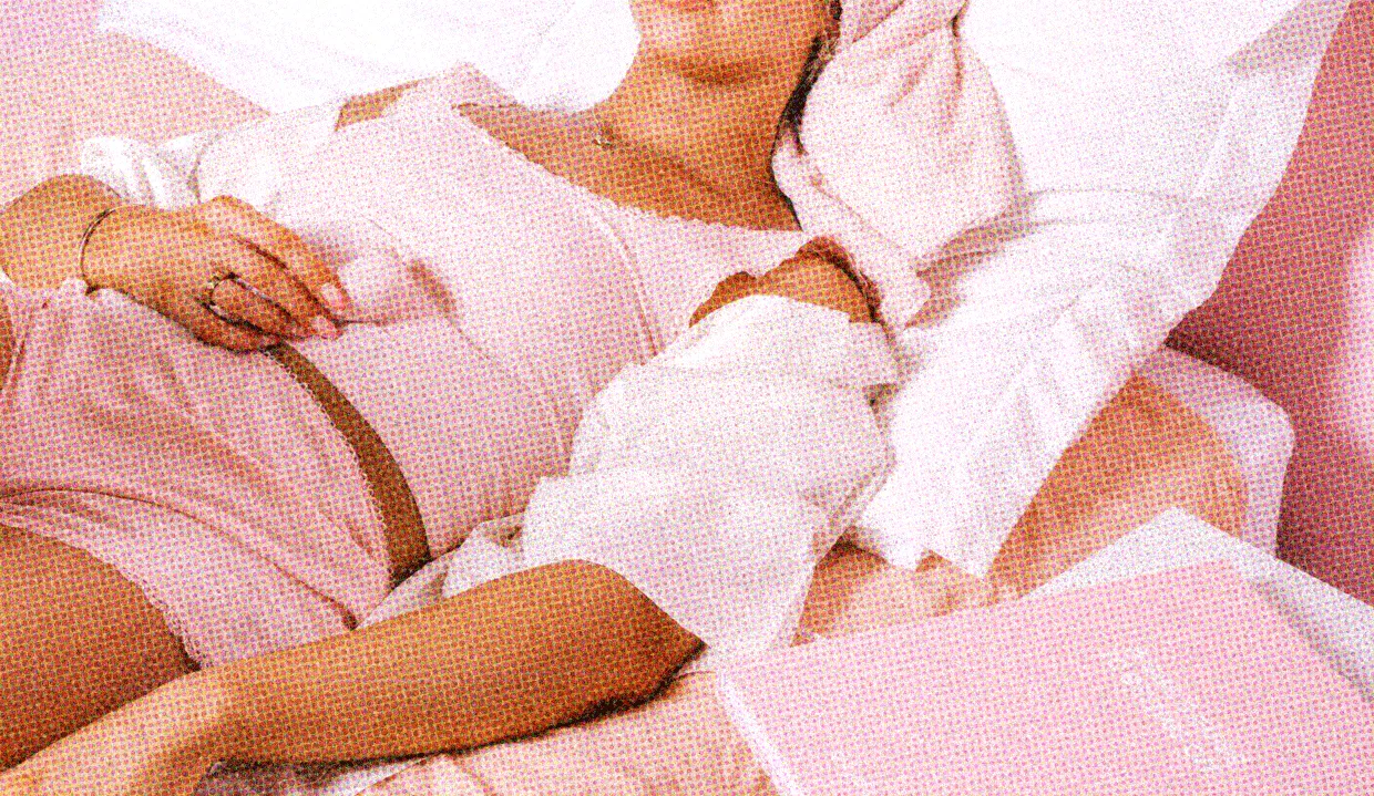 HUD App - Woman lying on bed with vibrator - What is aftercare