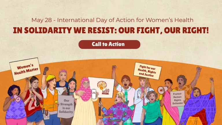 HUD App - May 28th Poster - Championing womens health and rights