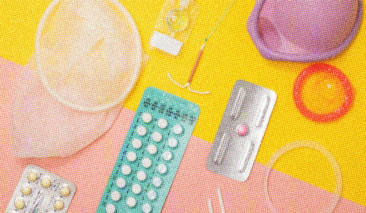 HUD App - Flat lay of different kinds of birth control - What you need to know about birth control