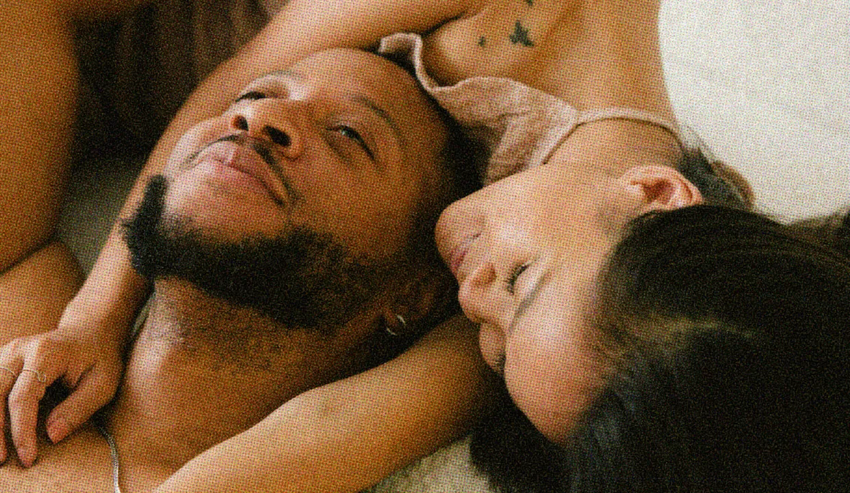 HUD App - Close up of couple embracing - Hookups without hurt feelings