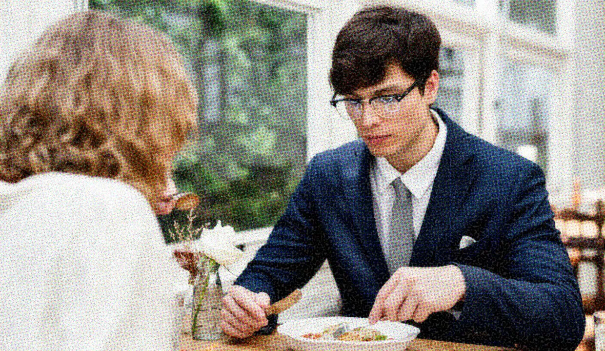 HUD App - Man in suit on a date - Are you being trumped by your date
