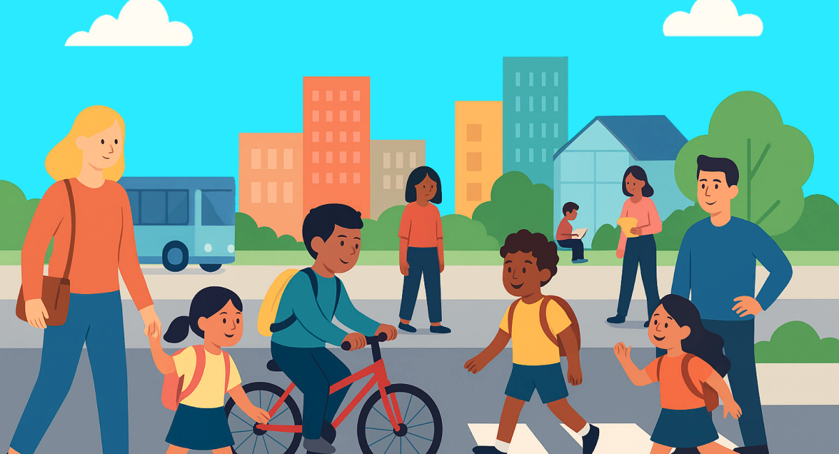 Imagine cities for people, not cars