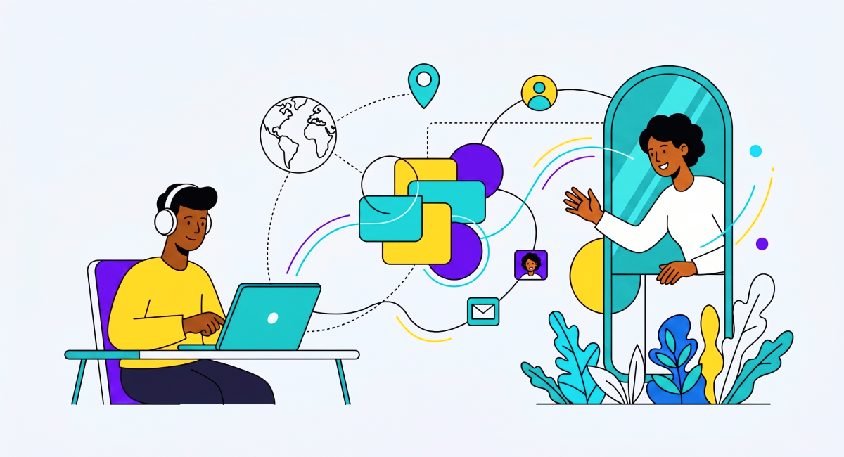 InTouch is active: Can online learning become more human?