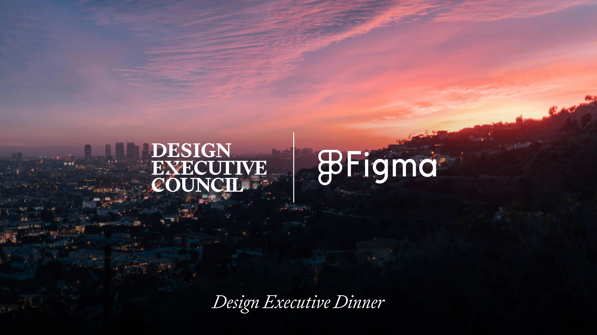 Los Angeles Design Executive Dinner