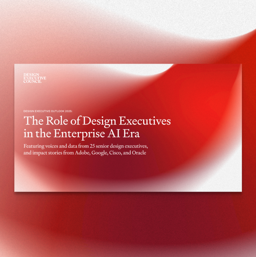 The Role of Design Executives in the Enterprise AI Era