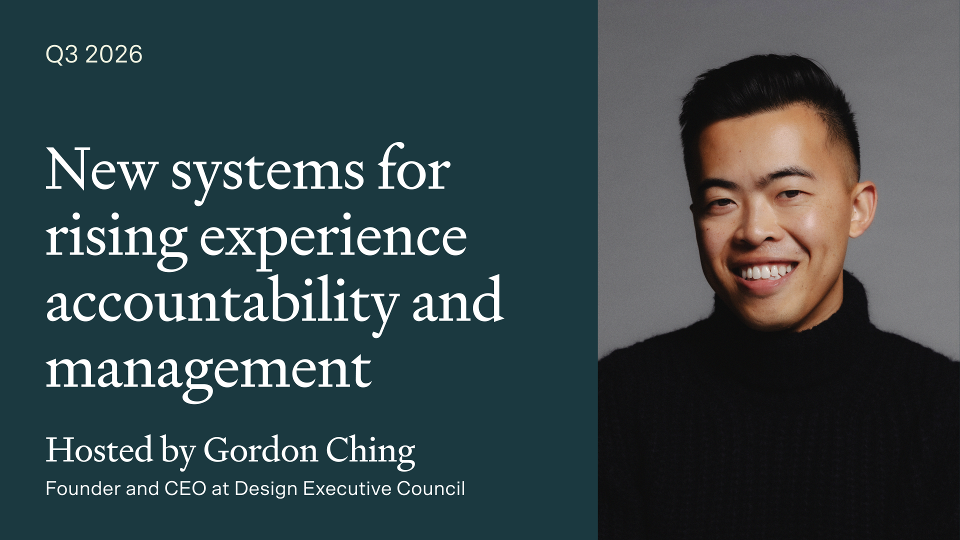 Virtual Roundtable hosted by Gordon Ching