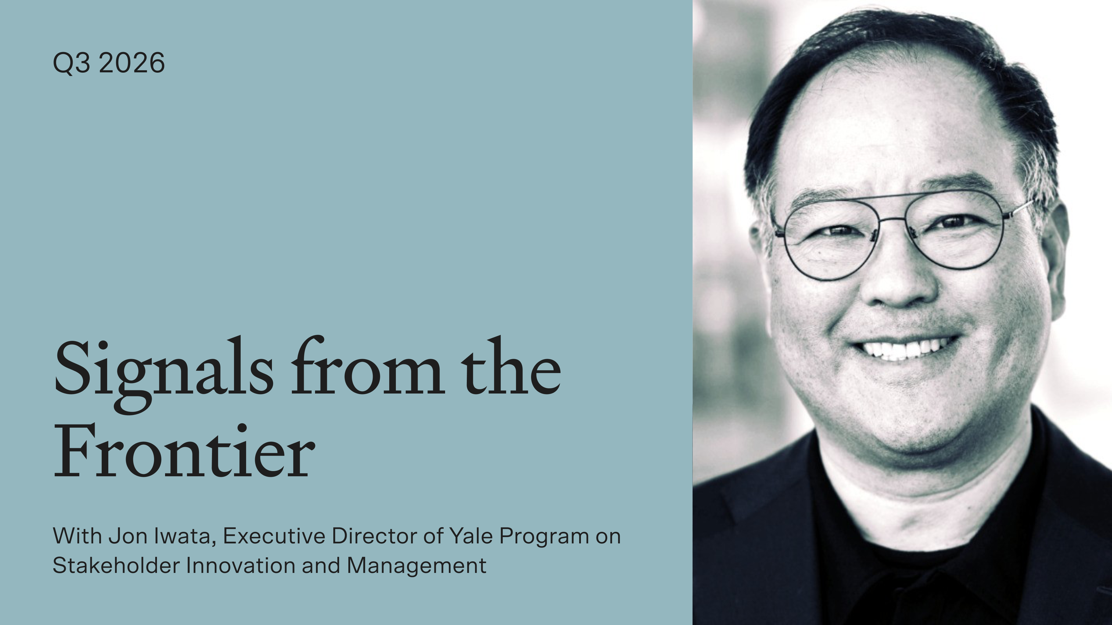 Executive Workshop with Jon Iwata