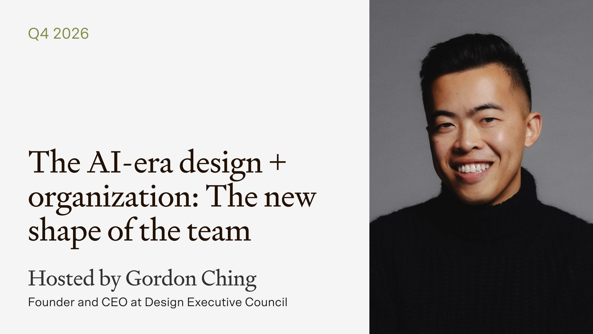 Virtual Pulse Conversation: The AI-Era Design + Organization