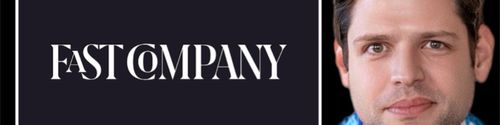 An image of George Kailas alongside the Fast Company logo.