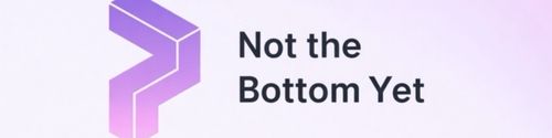 The Prospero logo with the text "Not the bottom yet"