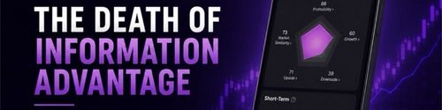 The Prospero App showing Apple Stock with a purple and black background.