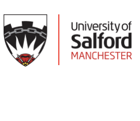 University of Salford Manchester logo.
