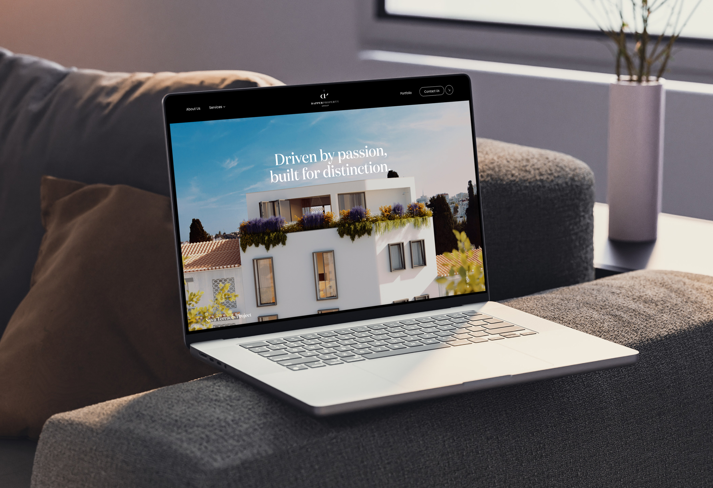 DPG had grown into a full turn-key developer in Portugal with no digital presence to match.