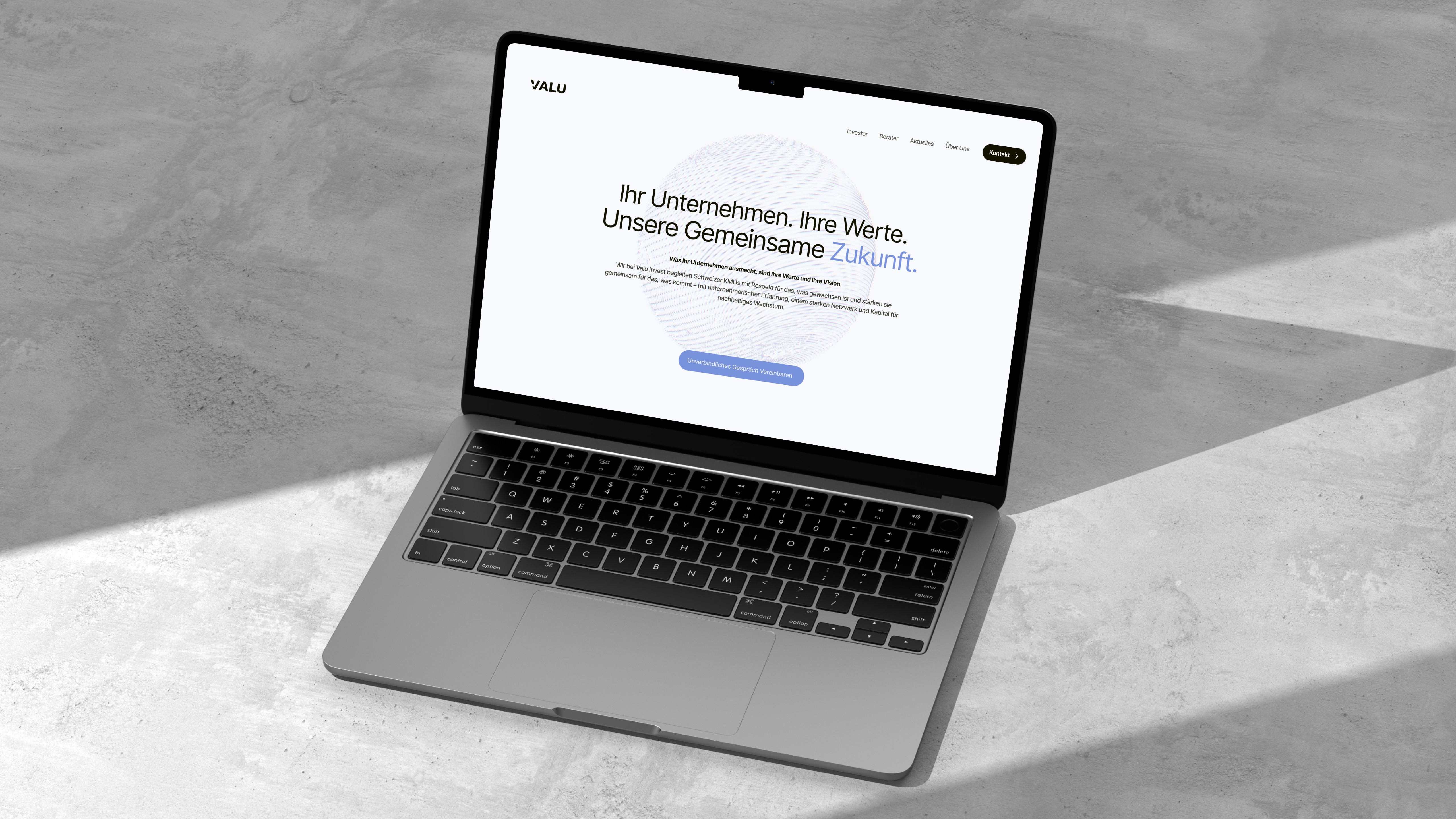 VALU Invest is a Swiss holding that buys companies and stays on as owner, in a market that does business in three languages.