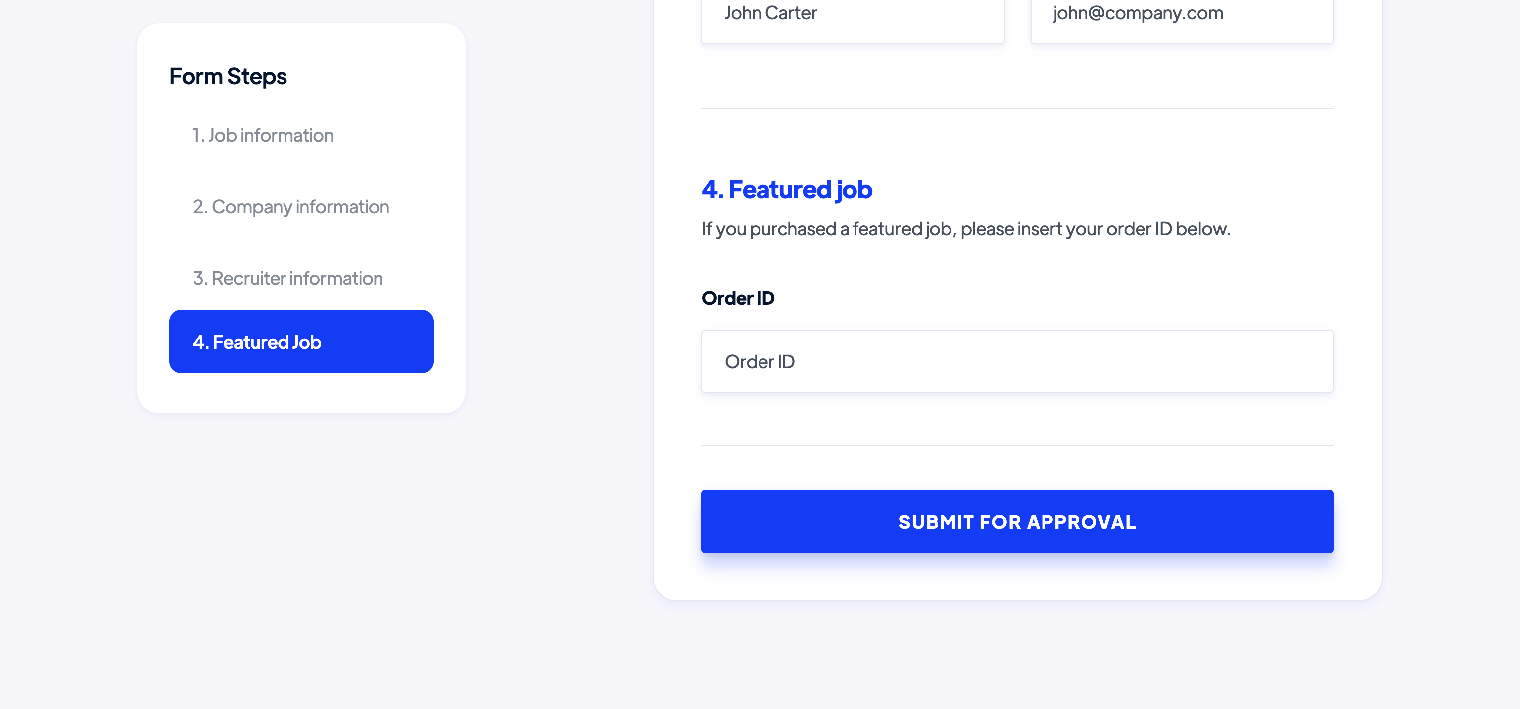 Form Jobs - Jobs Webflow Template