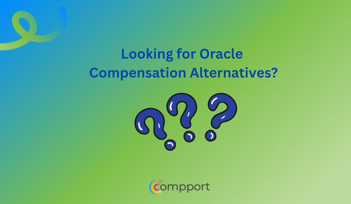 Oracle compensation management alternatives