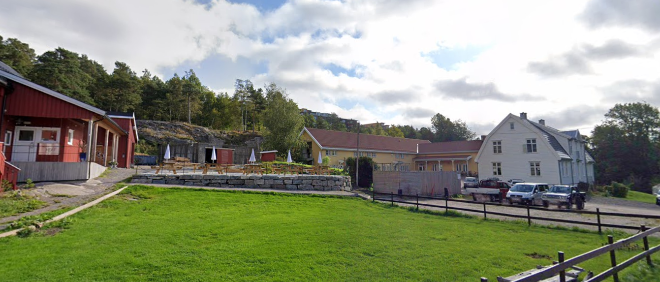Sykkelskur ved Jegersberg gård