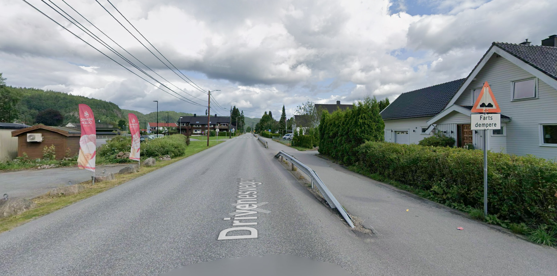 Drivenesvegen, Moseidmoen, oppgradering gang- og sykkelvei