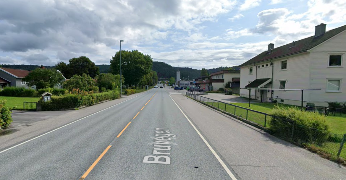 Bruvegen (fv. 454), gang- og sykkelvei