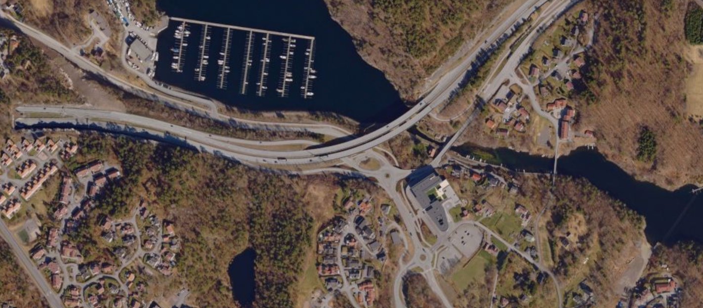 Rona, kollektivfremføring inkl. ny kollektivterminal, sykkelstamvei