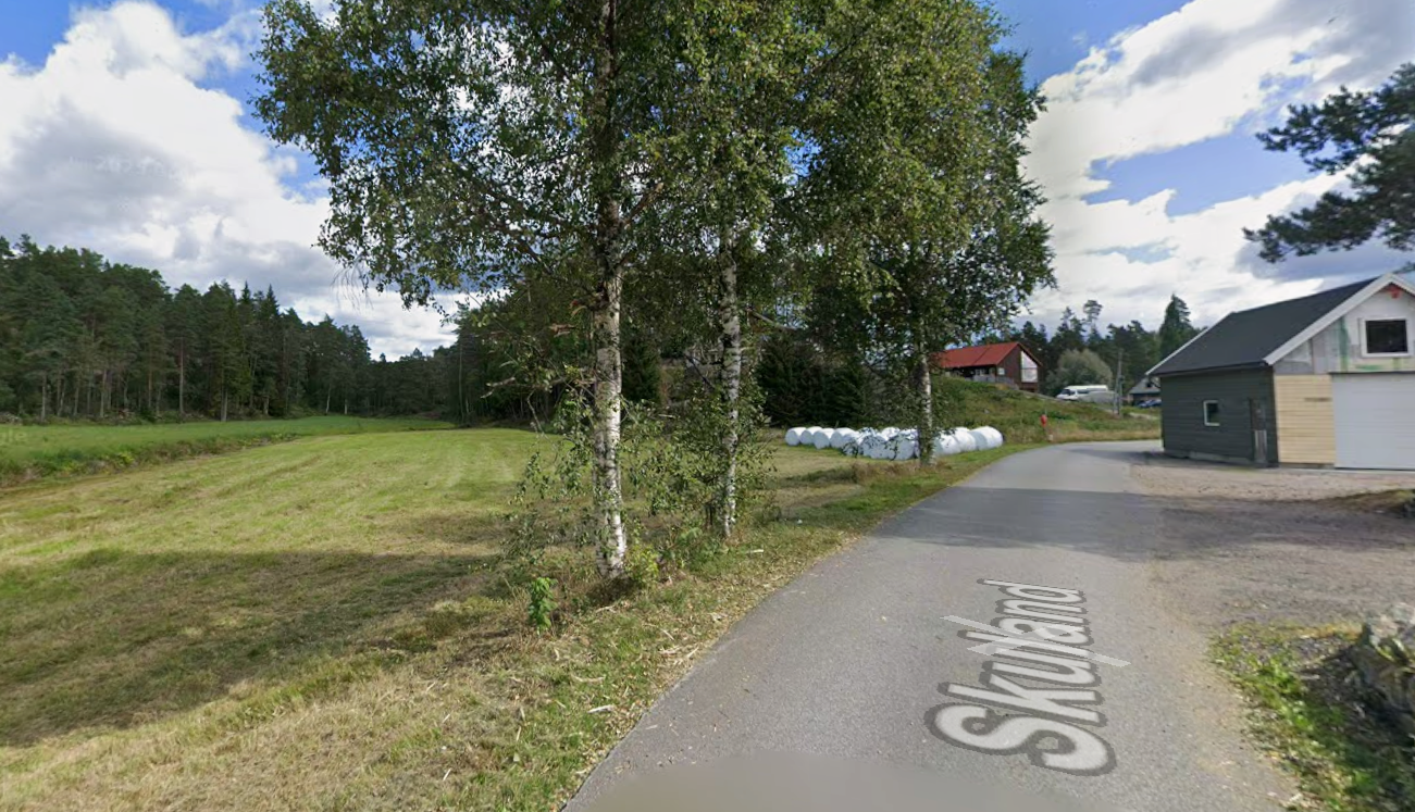 Rv. 9 Skuland, Skuland - Skarpengland skole, gang- og sykkelvei