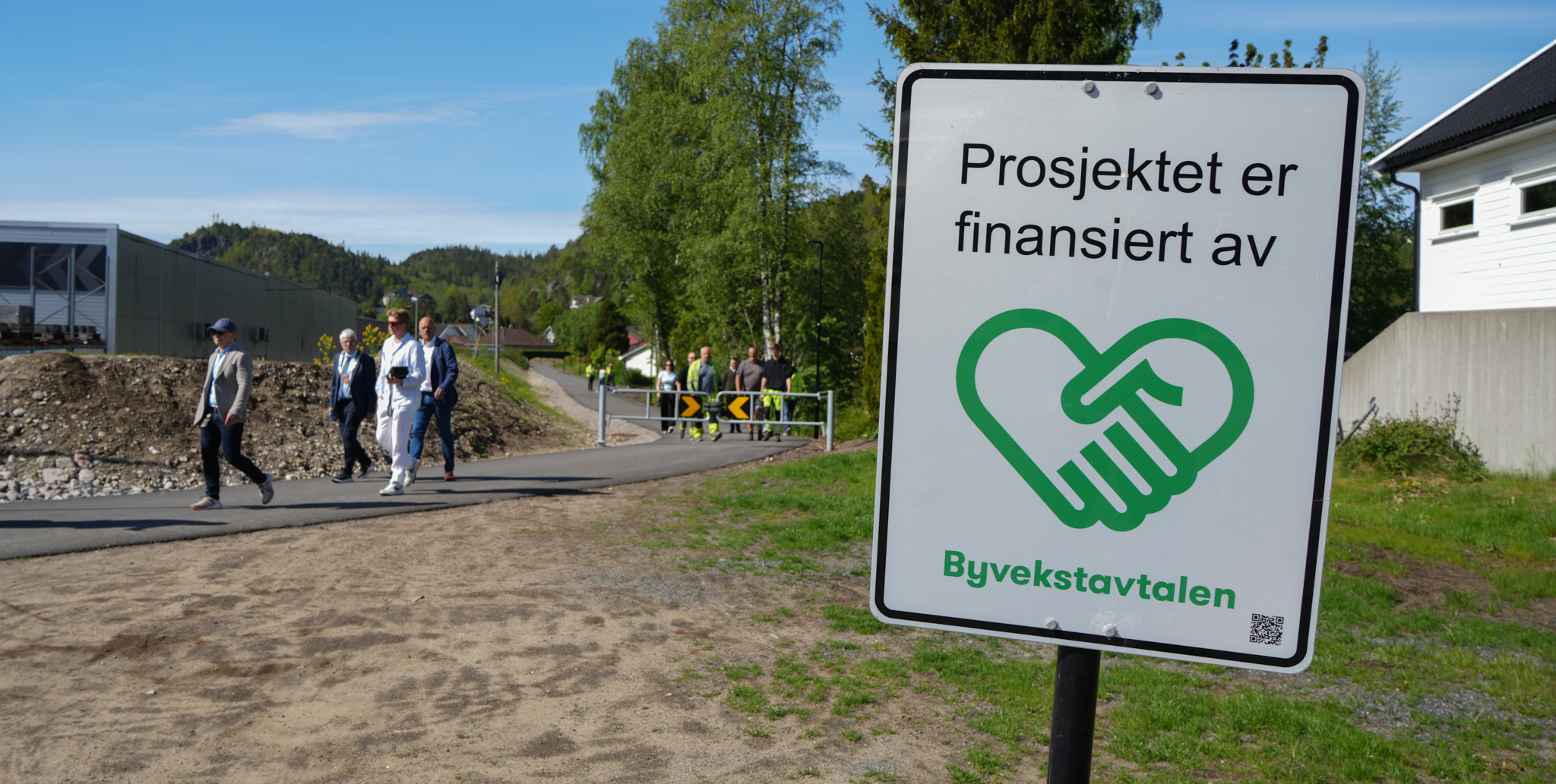 Stemhei, gang- og sykkelvei