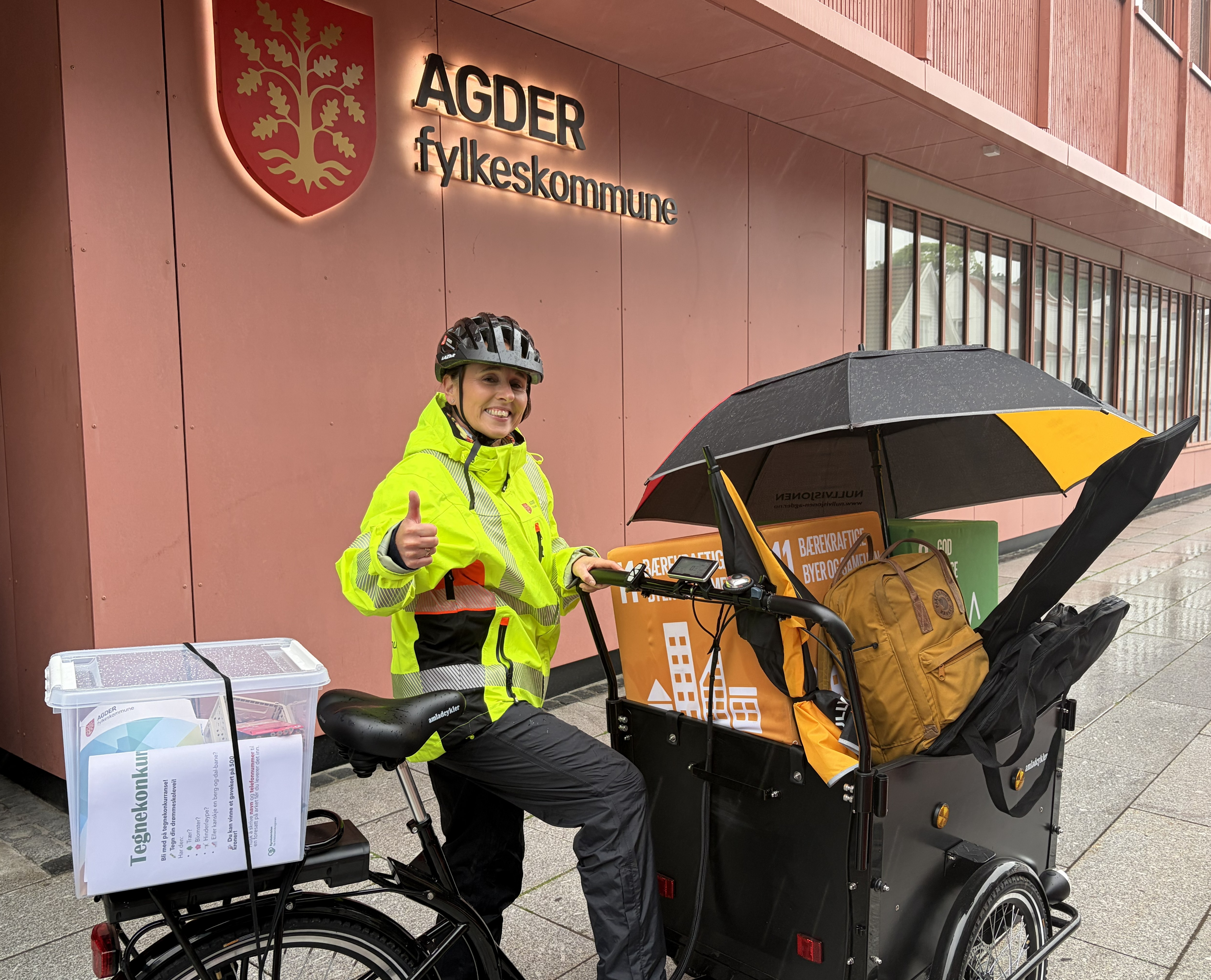 Gir, ruskevær og latter på verdens sykkeldag