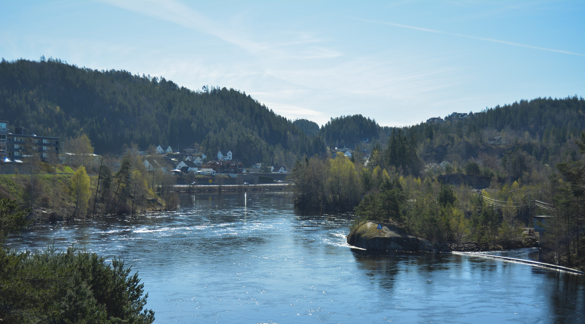 Vennesla - Hunsøya, gang- og sykkelbro