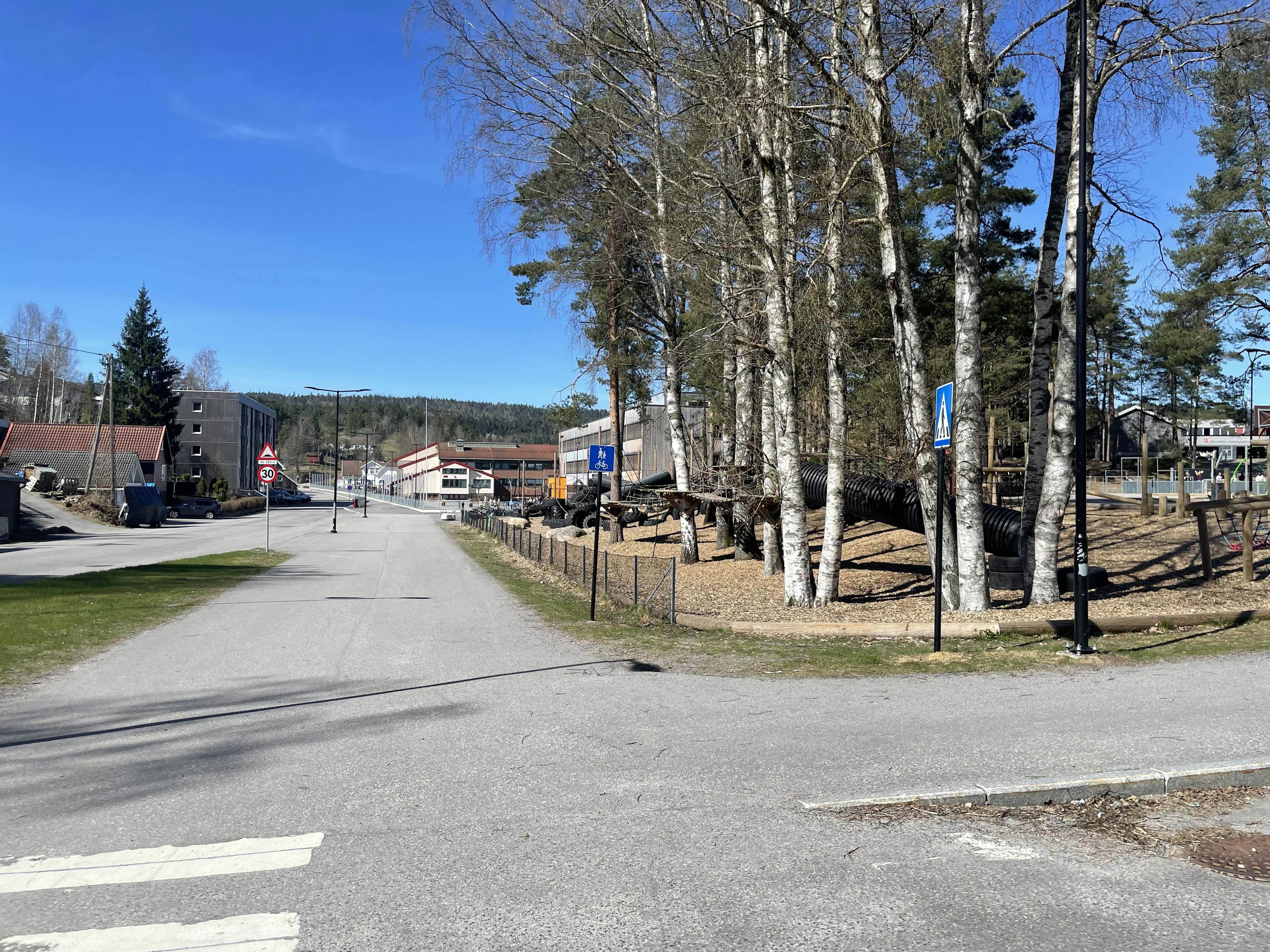 Skolevegen, trafikksikkerhetstiltak