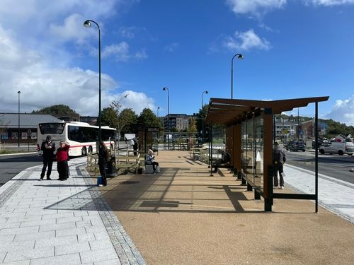 Tangvall, kollektivterminal