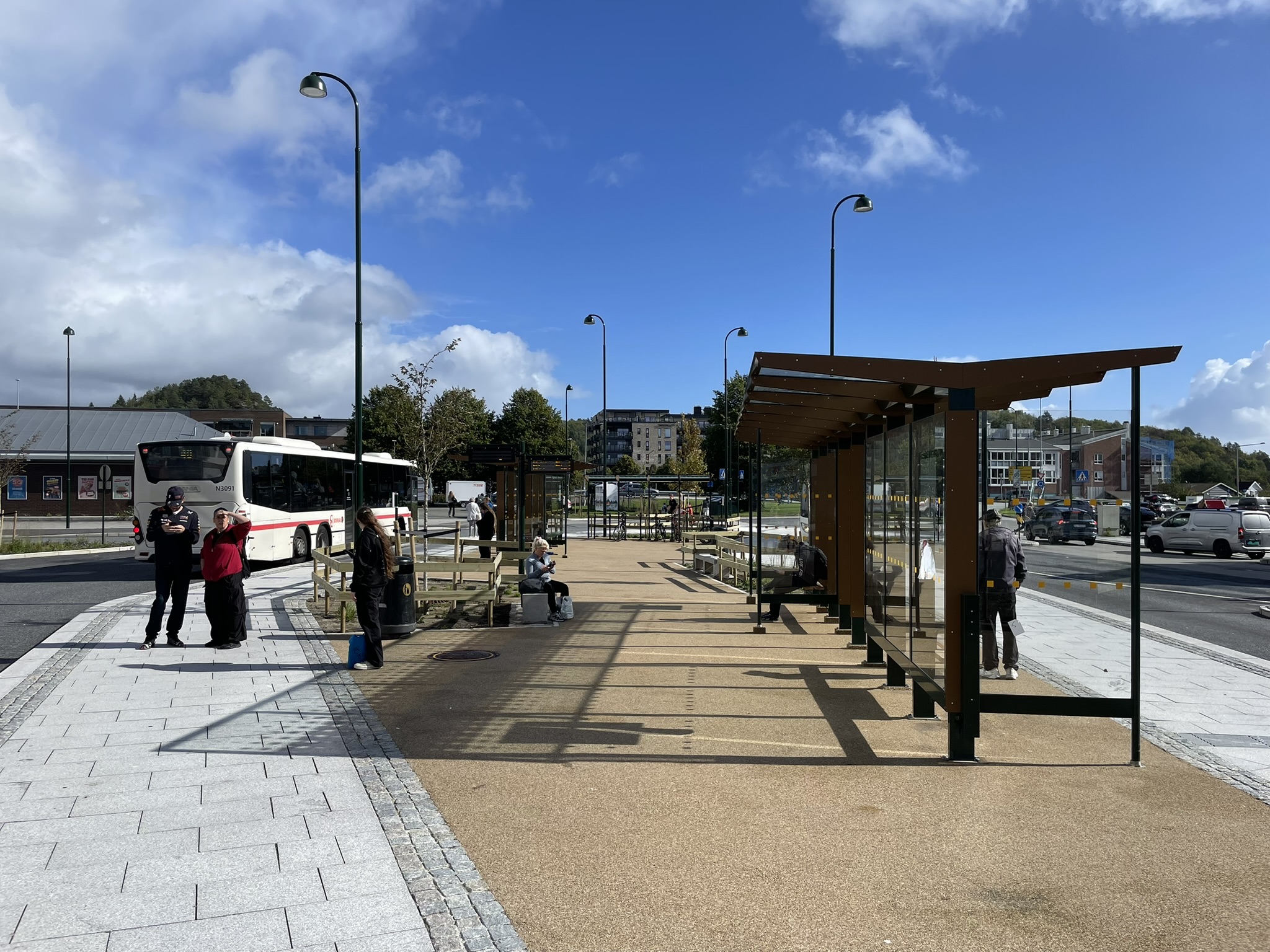 Tangvall, kollektivterminal